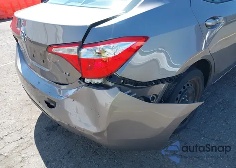 2016 Toyota Corolla Le from USA, damaged, VIN 2T1BURHE3GC595427